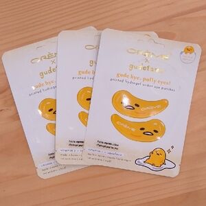3 Gudetama Lazy Egg The Creme Shop Under Eye Patches Mask